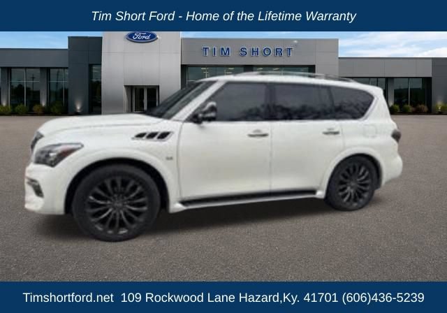 Used 2017 INFINITI QX80 Limited w/ All Season Package