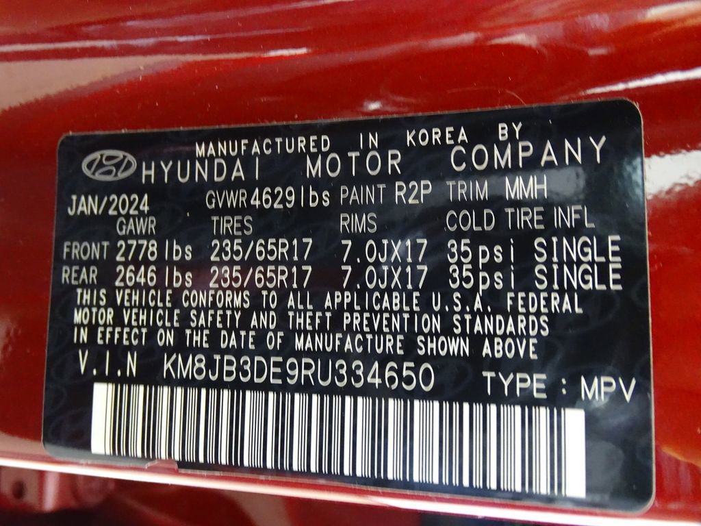 Used 2024 Hyundai Tucson SEL image 20