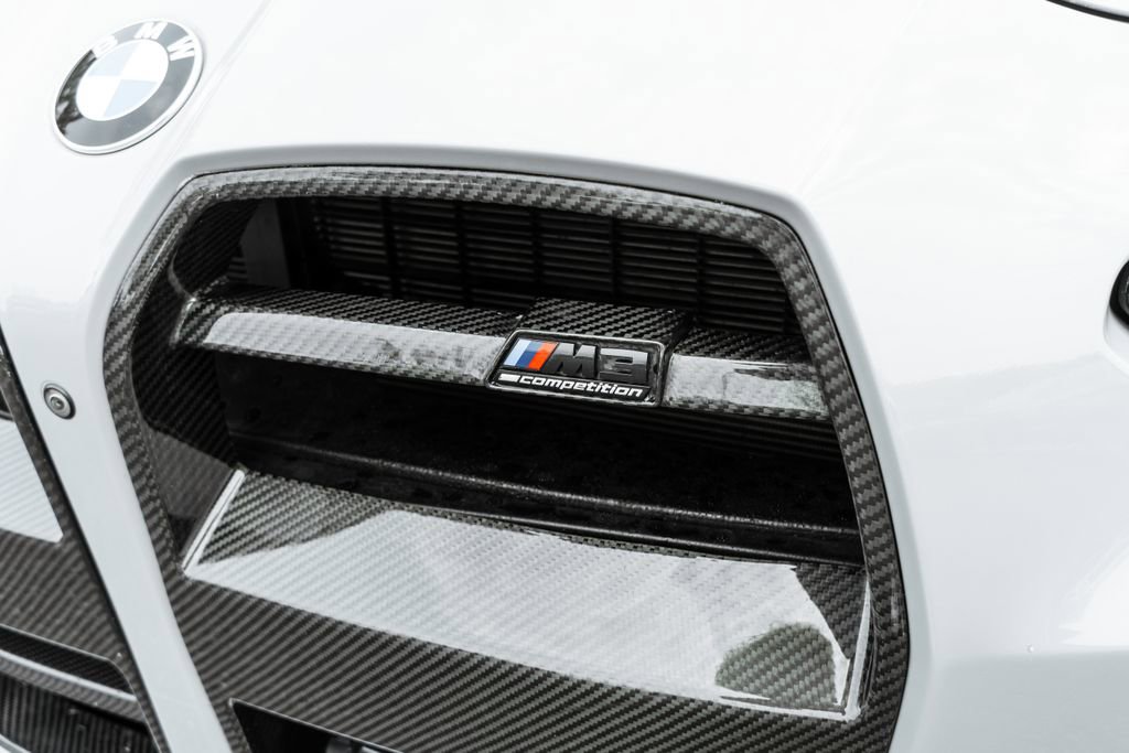 Used 2021 BMW M3 Competition w/ M Carbon Exterior Package RWD image 42