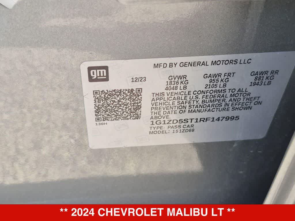 Used 2024 Chevrolet Malibu LT FWD image 34