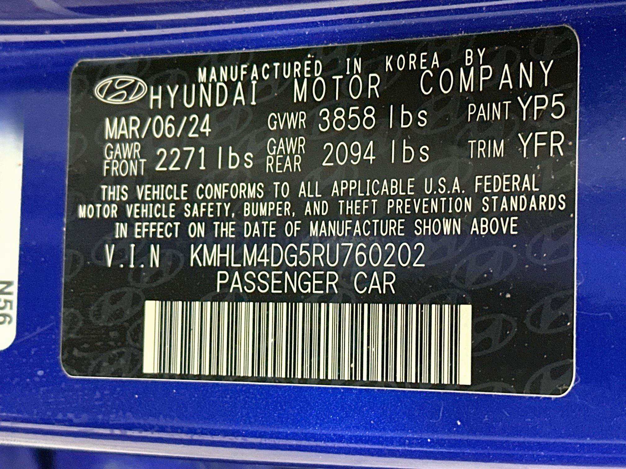 Certified 2024 Hyundai Elantra SEL FWD image 30