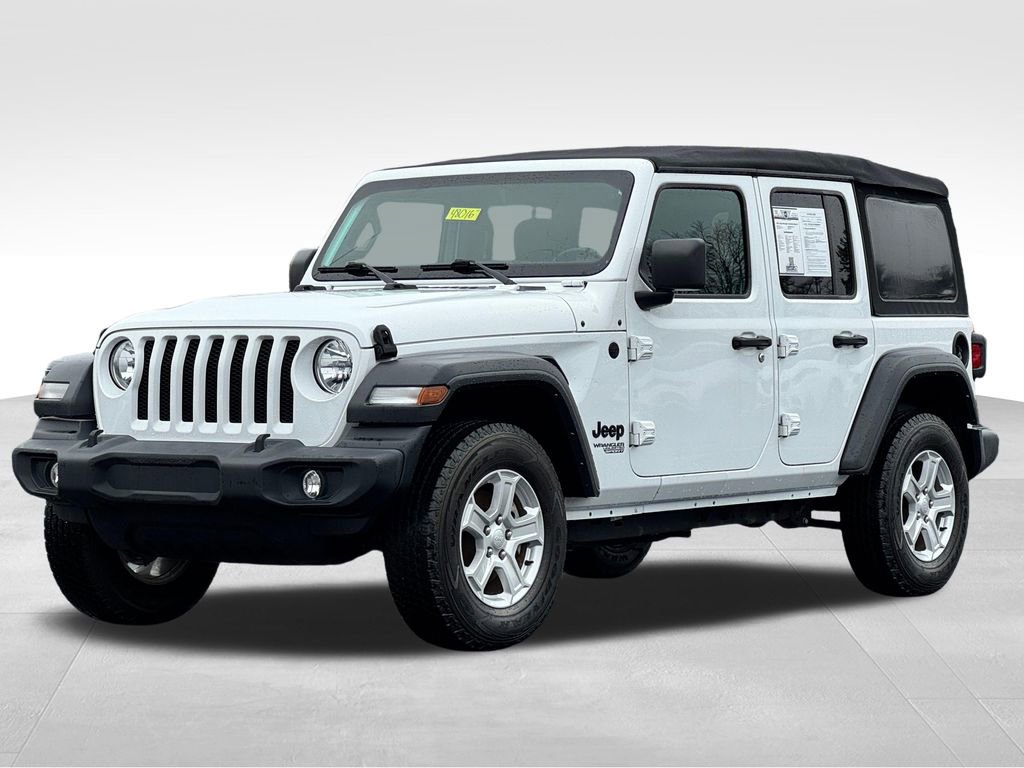 Used 2021 Jeep Wrangler Unlimited Sport AWD/4WD image 3
