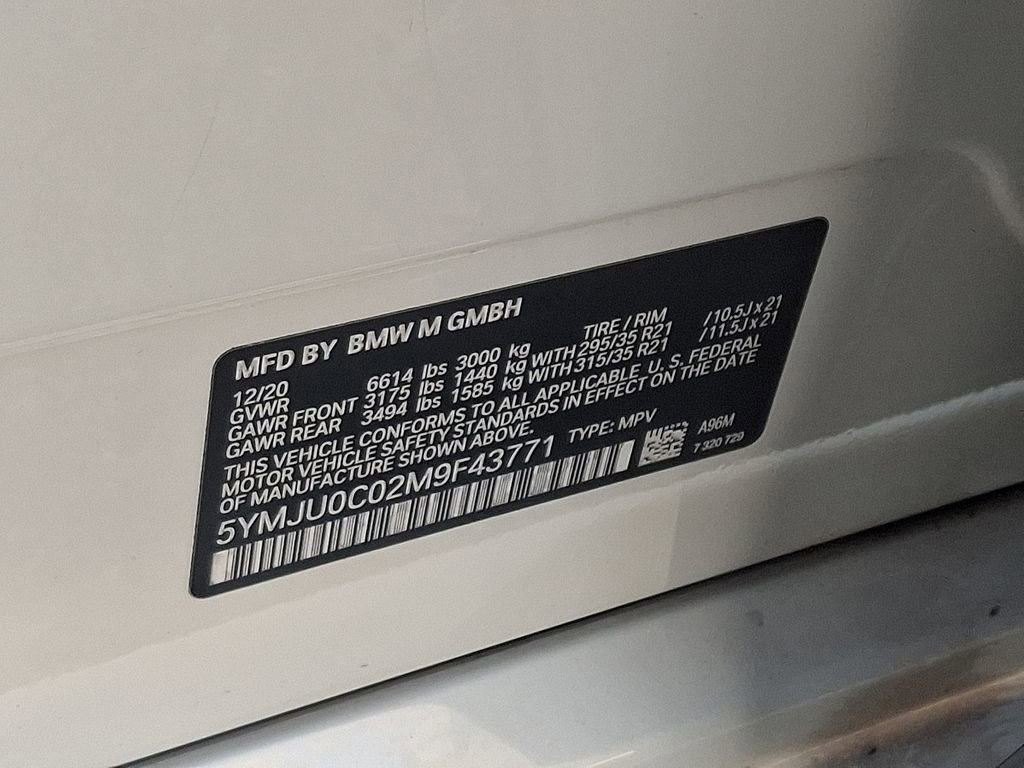 Used 2021 BMW X5 M w/ Executive Package image 26