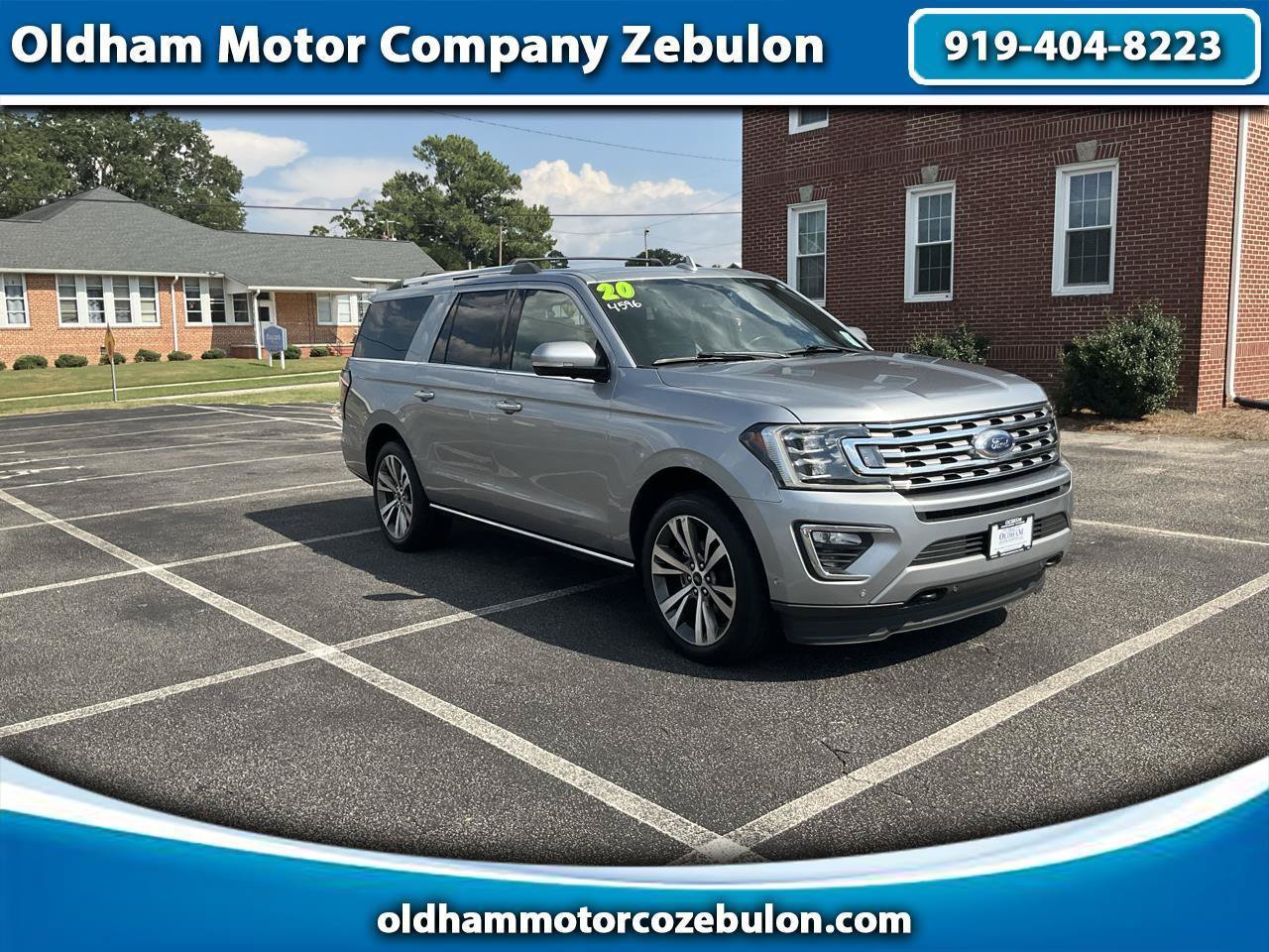 Used 2020 Ford Expedition Max Limited w/ Equipment Group 302A AWD/4WD image 1