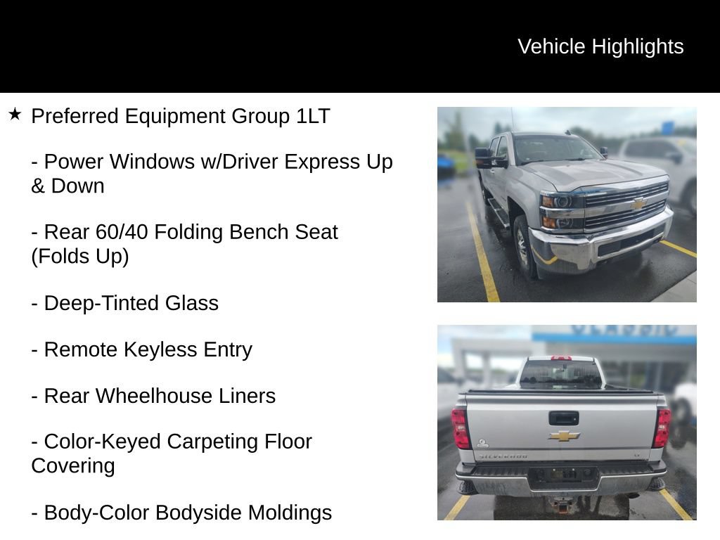 Used 2015 Chevrolet Silverado 2500 LT AWD/4WD image 5