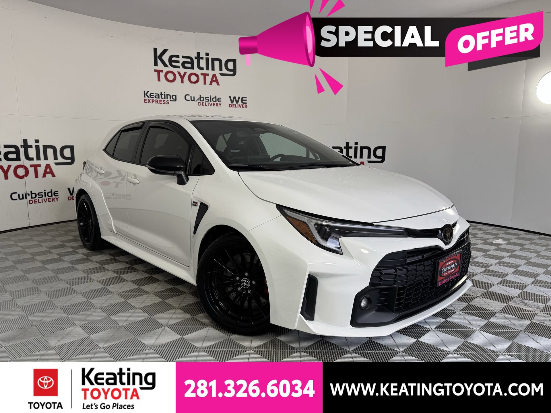 Certified 2023 Toyota Corolla GR w/ Performance Package AWD/4WD image 2