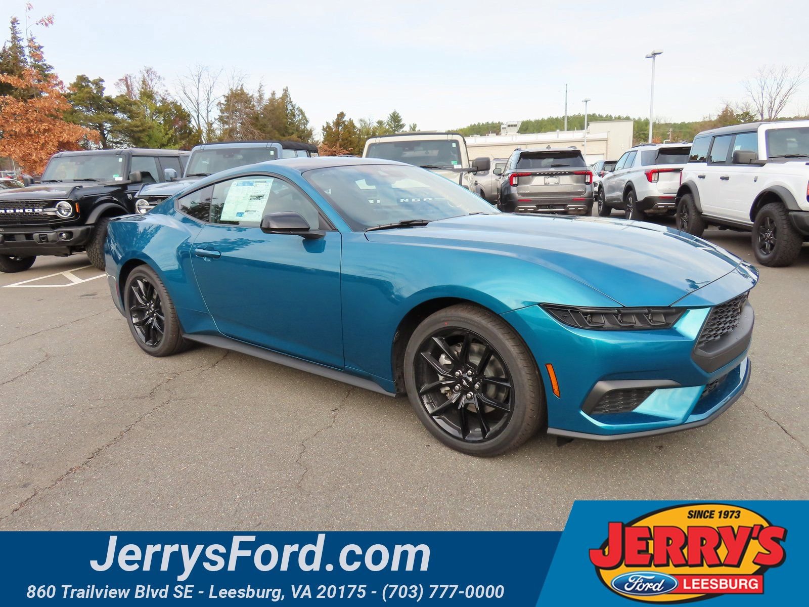 New 2026 Ford Mustang Coupe w/ Mustang Nite Pony Package image 1