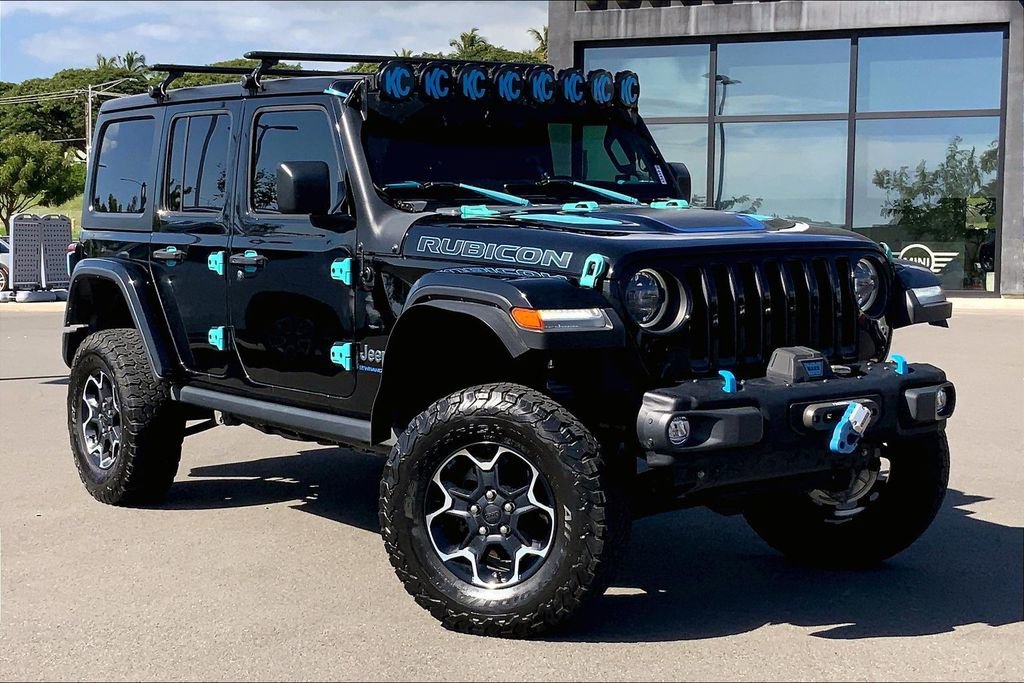 Used 2023 Jeep Wrangler Unlimited Rubicon 4xe w/ Cold Weather Group image 30