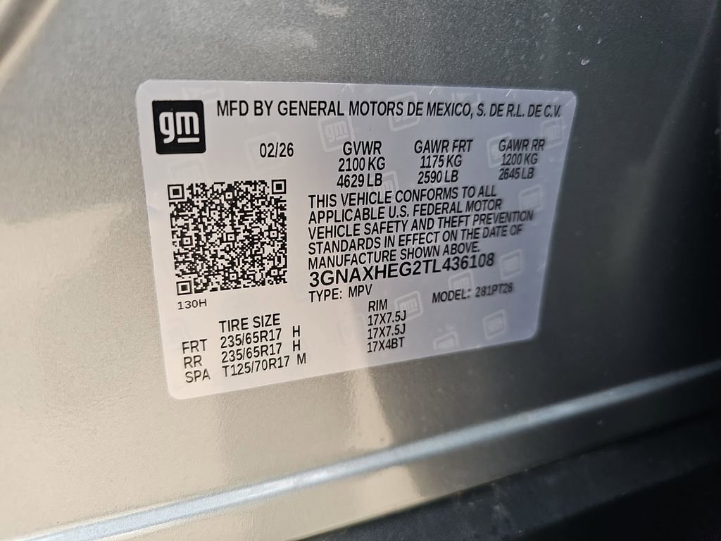 New 2026 Chevrolet Equinox LT w/ Convenience Package II image 43