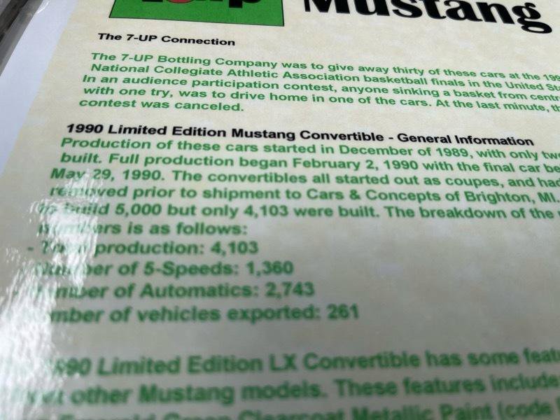 Used 1990 Ford Mustang LX RWD image 52