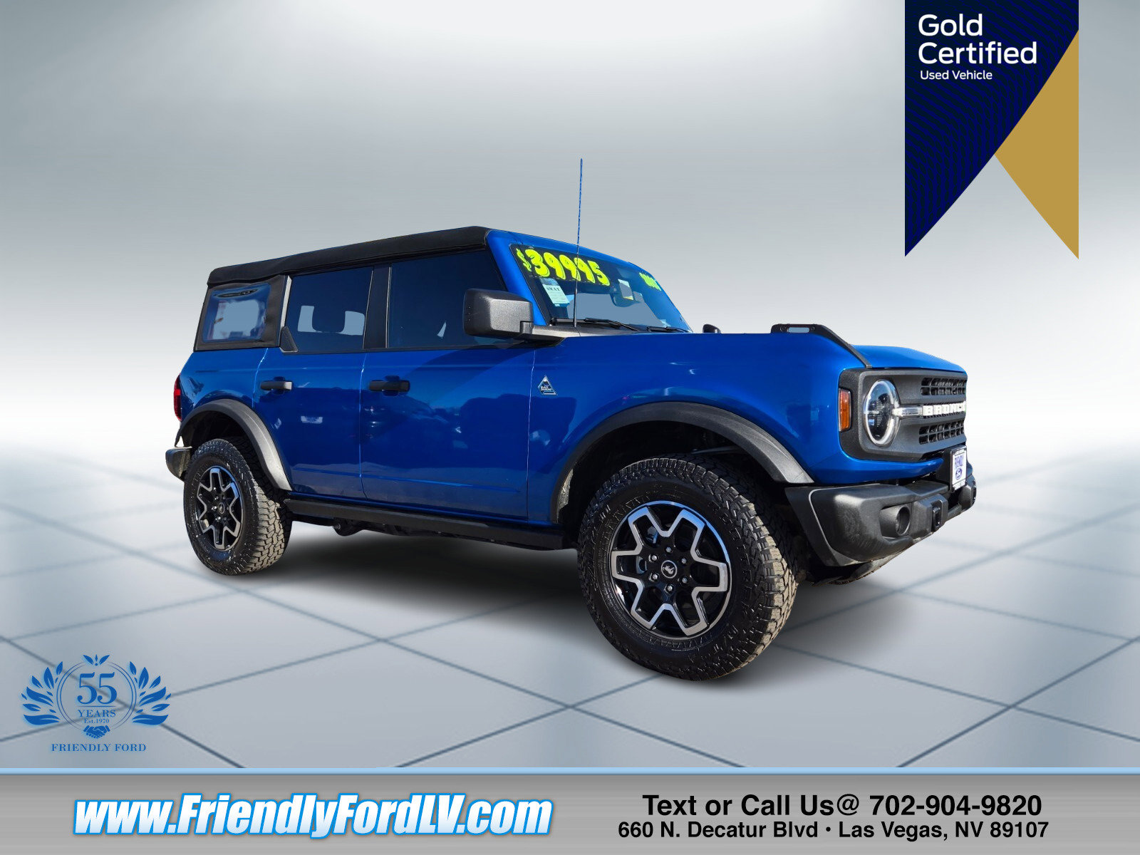 Certified 2023 Ford Bronco Black Diamond image 1