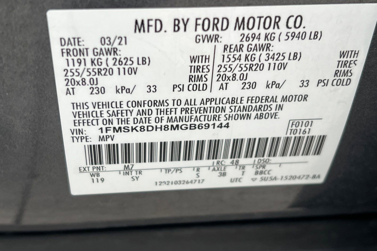 Used 2021 Ford Explorer XLT w/ Equipment Group 202A image 27