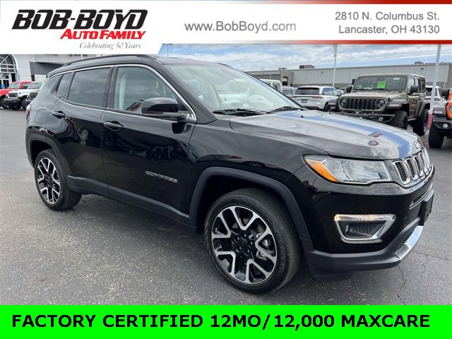 Certified 2020 Jeep Compass Limited w/ Rear Convenience Group image 1
