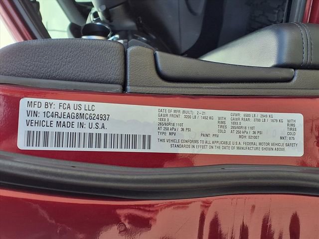Used 2021 Jeep Grand Cherokee Laredo X image 10