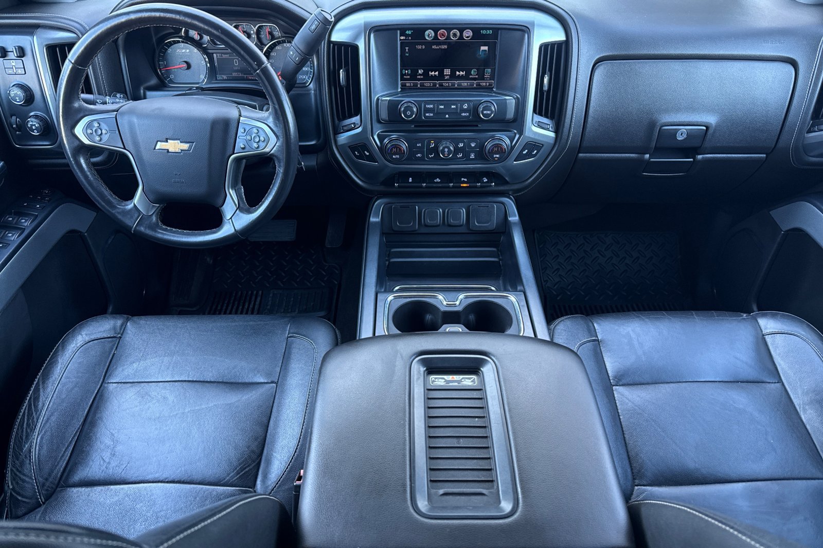 Used 2017 Chevrolet Silverado 1500 LTZ Z71 w/ Midnight Edition AWD/4WD image 14