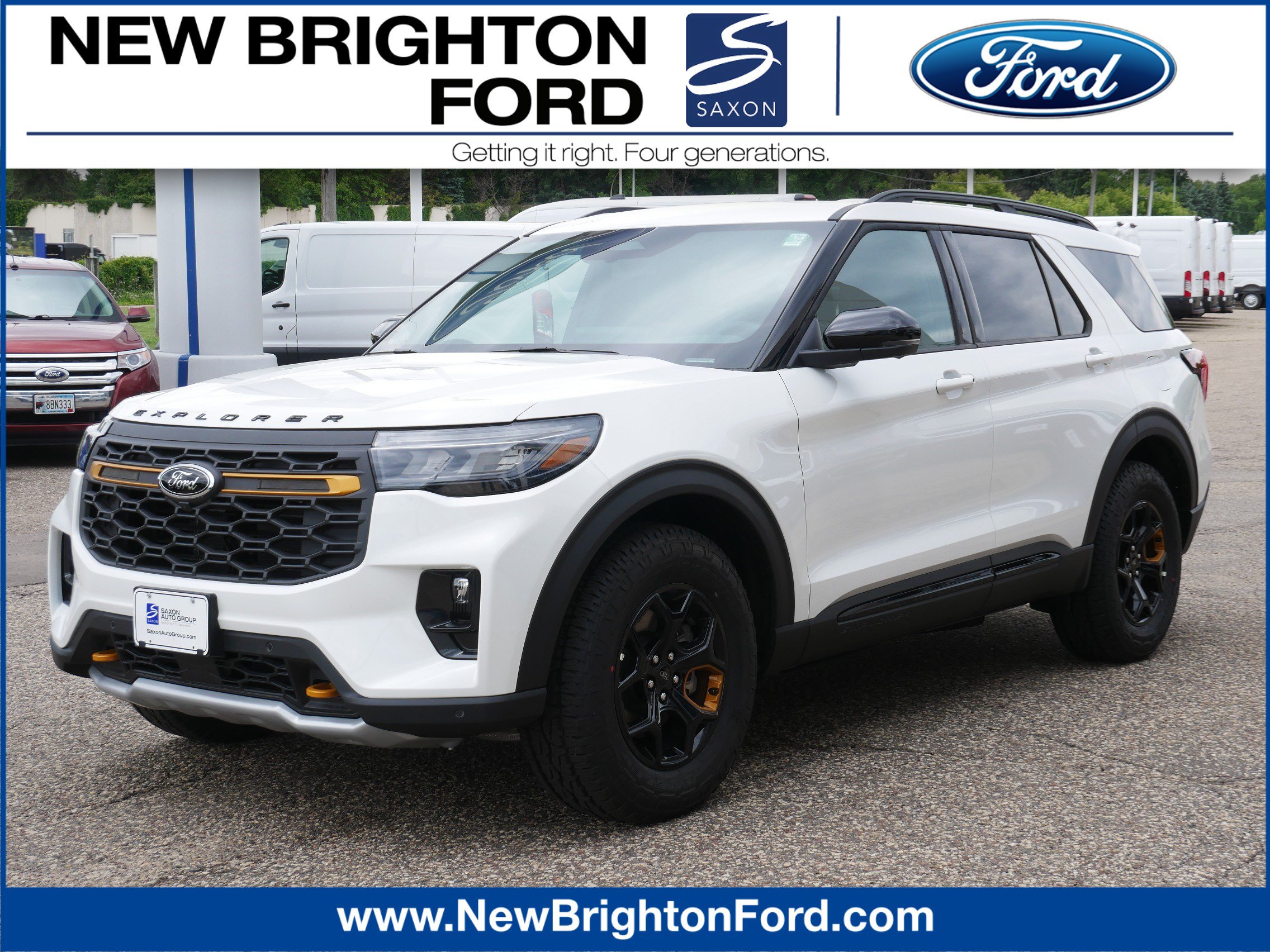 New 2026 Ford Explorer Tremor w/ Tremor Ultimate Package