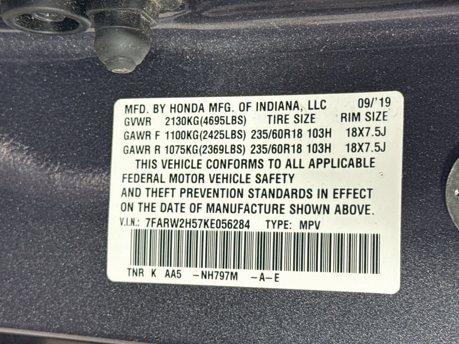 Used 2019 Honda CR-V EX image 31