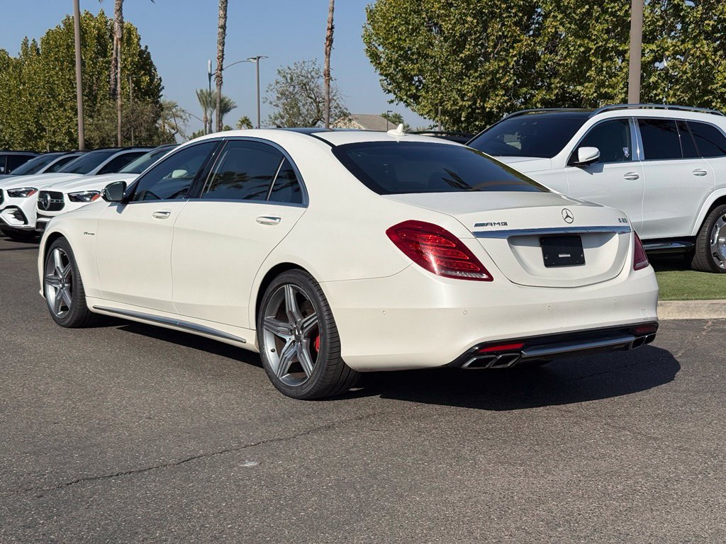 Used 2017 Mercedes-Benz S 63 AMG 4MATIC Sedan w/ Warmth & Comfort Package image 2