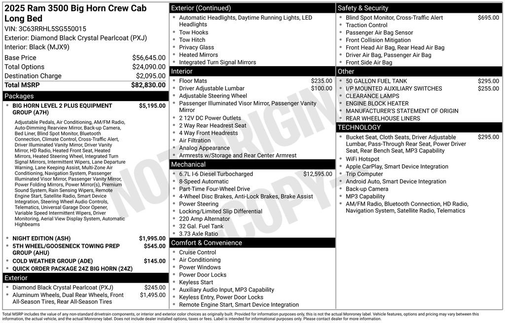 Used 2025 RAM 3500 Big Horn image 11