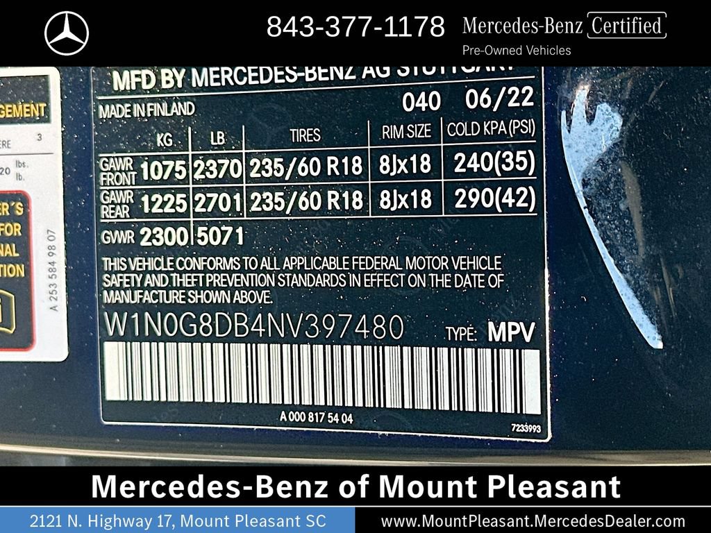 Certified 2022 Mercedes-Benz GLC 300 image 31