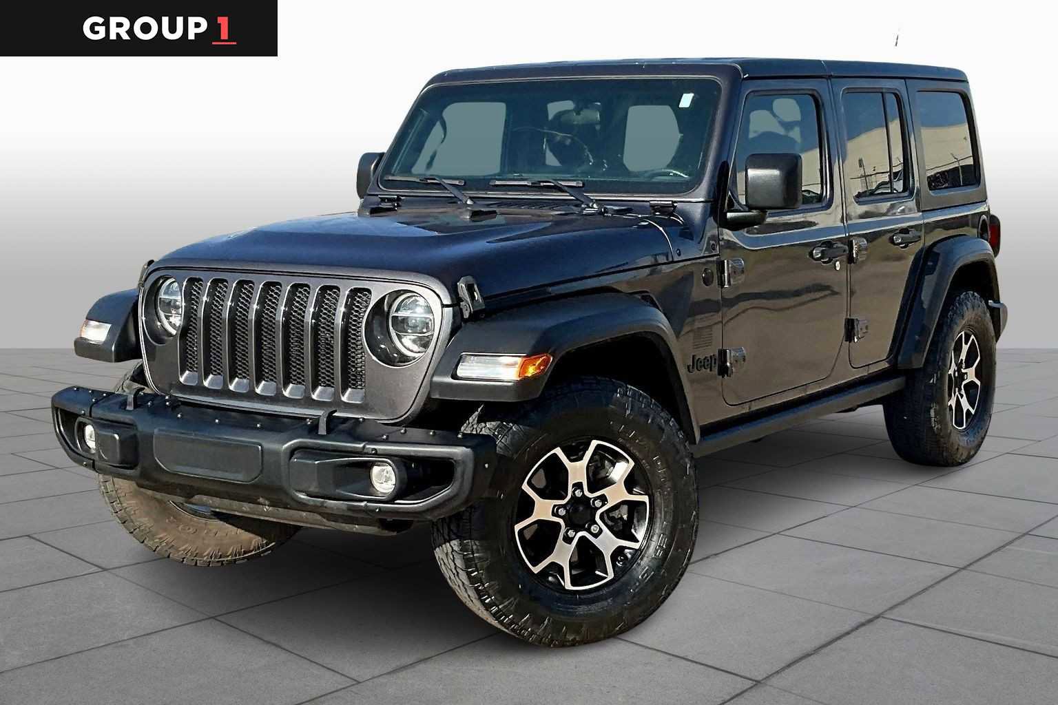 Used 2021 Jeep Wrangler Unlimited Sport image 1