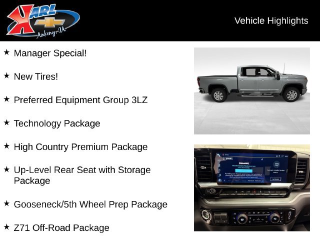 Certified 2026 Chevrolet Silverado 3500 High Country w/ High Country Premium Package AWD/4WD image 2