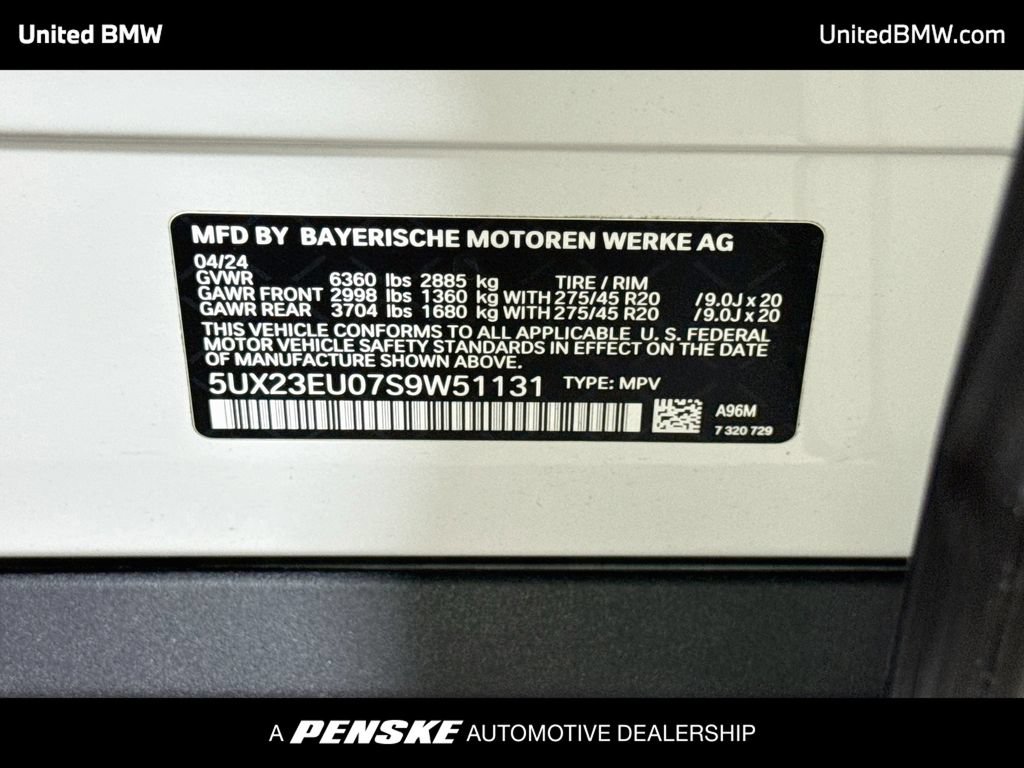 Certified 2025 BMW X5 xDrive40i w/ Premium Package AWD/4WD image 22