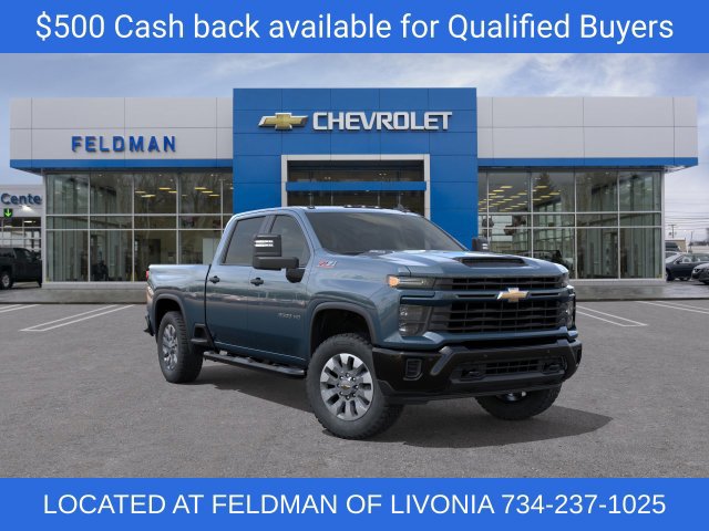 New 2026 Chevrolet Silverado 2500 Custom w/ Custom Value Package AWD/4WD image 1