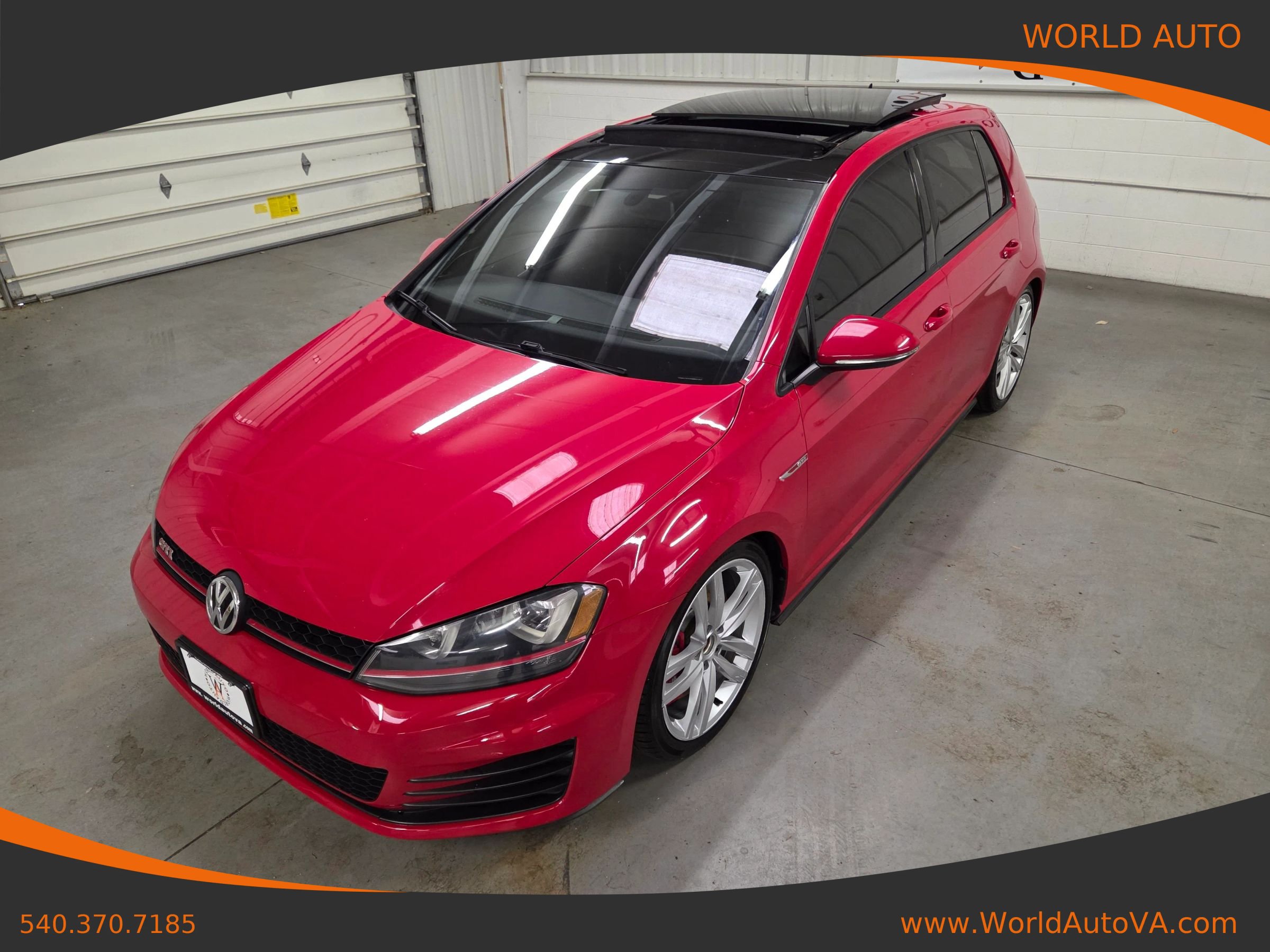 Used 2016 Volkswagen GTI Autobahn w/ Lighting Package (SEL) FWD image 1