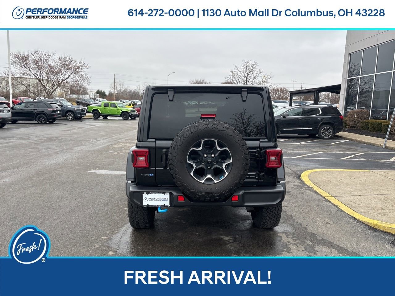 Used 2023 Jeep Wrangler Unlimited Rubicon 4xe w/ Cold Weather Group image 5