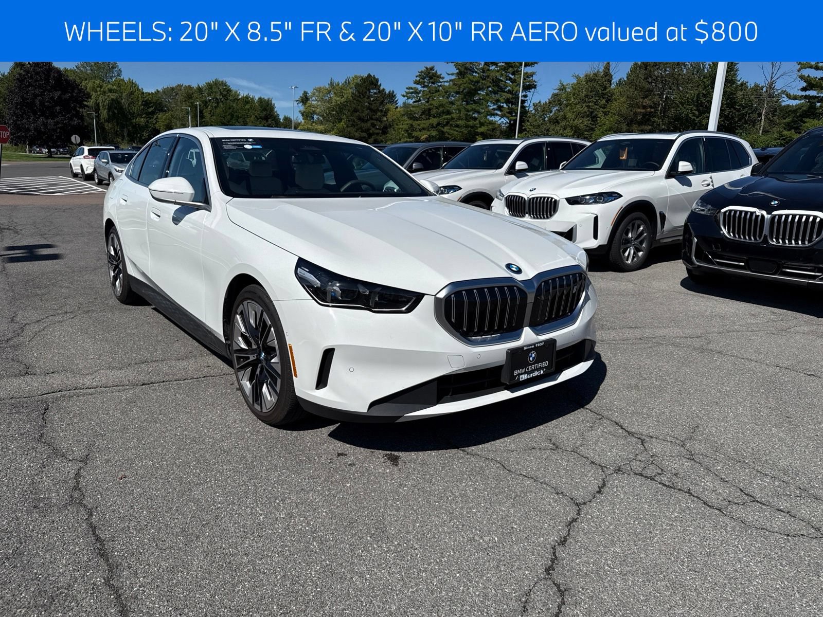 Certified 2025 BMW i5 xDrive40 w/ Premium Package AWD/4WD image 3