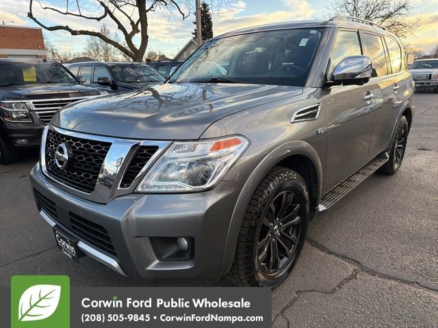 Used 2018 Nissan Armada Platinum w/ Captain Seat Package image 1