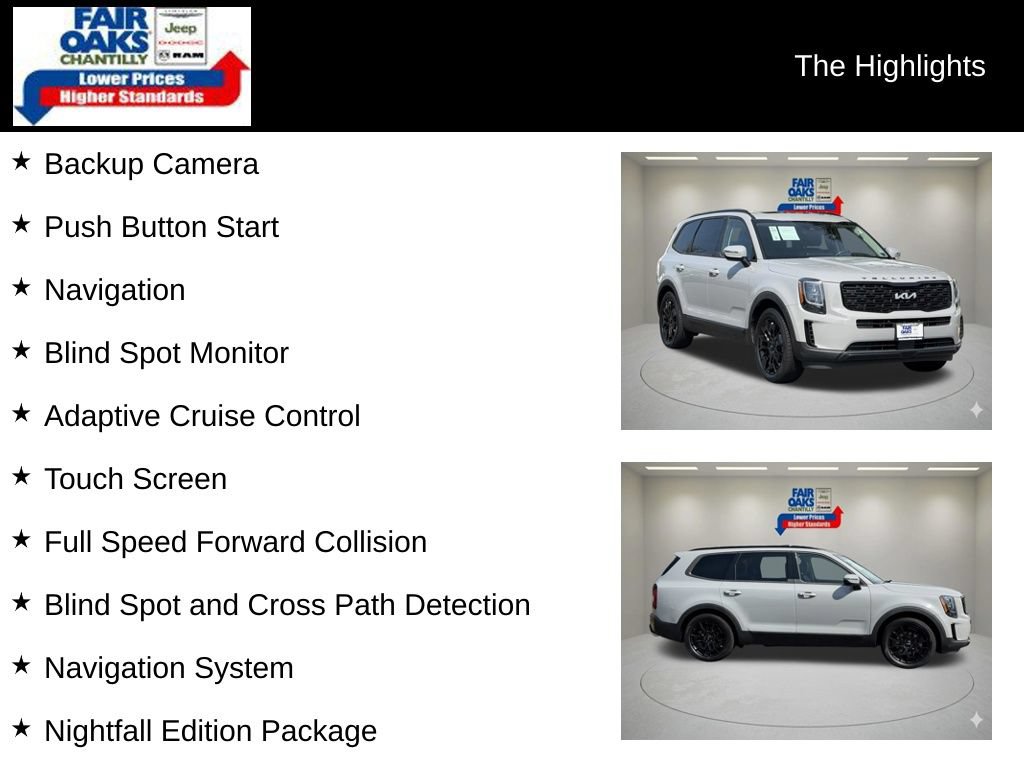 Used 2022 Kia Telluride EX w/ EX Premium Package AWD/4WD video 2
