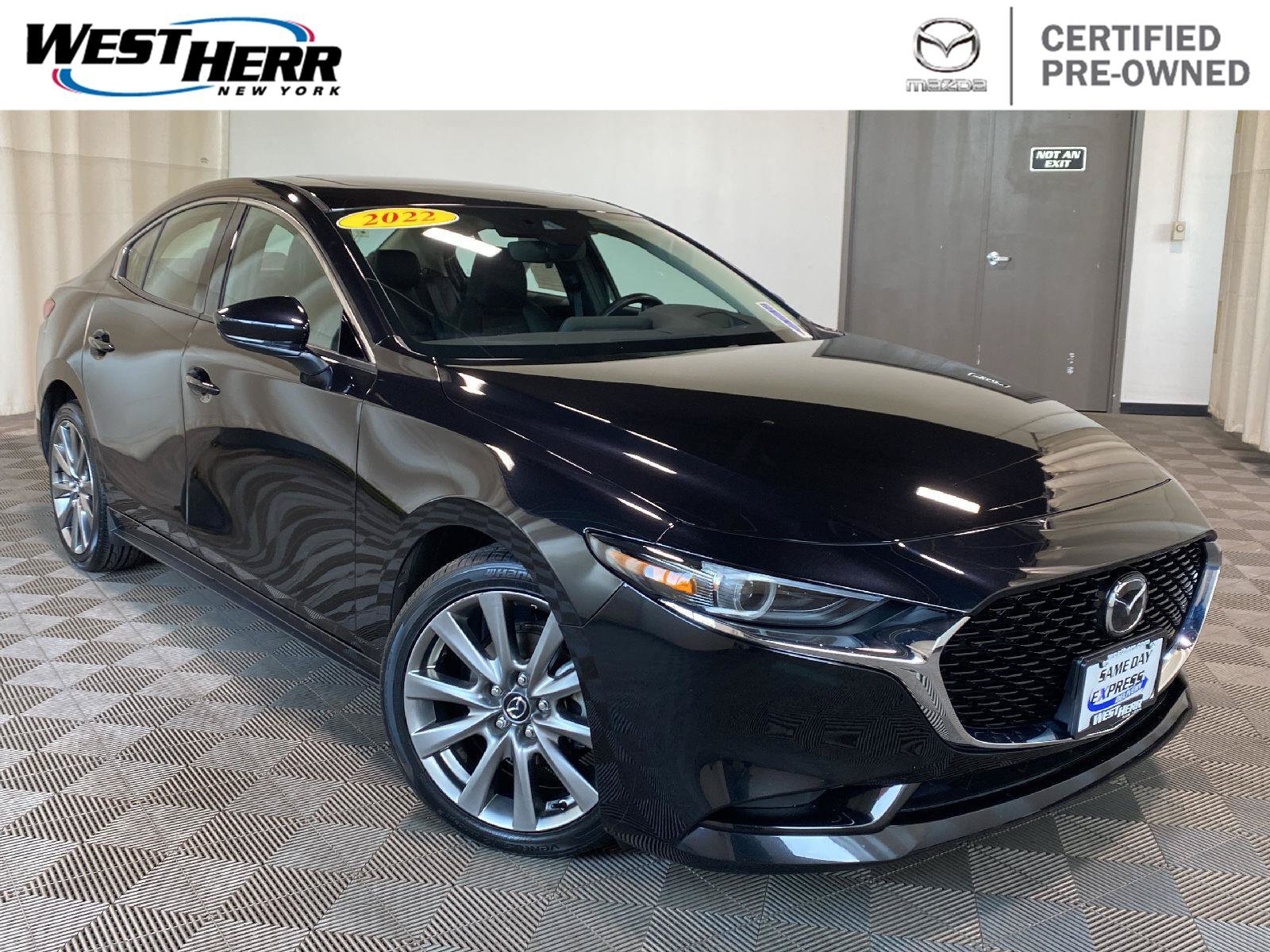 Certified 2022 MAZDA MAZDA3 s FWD image 1
