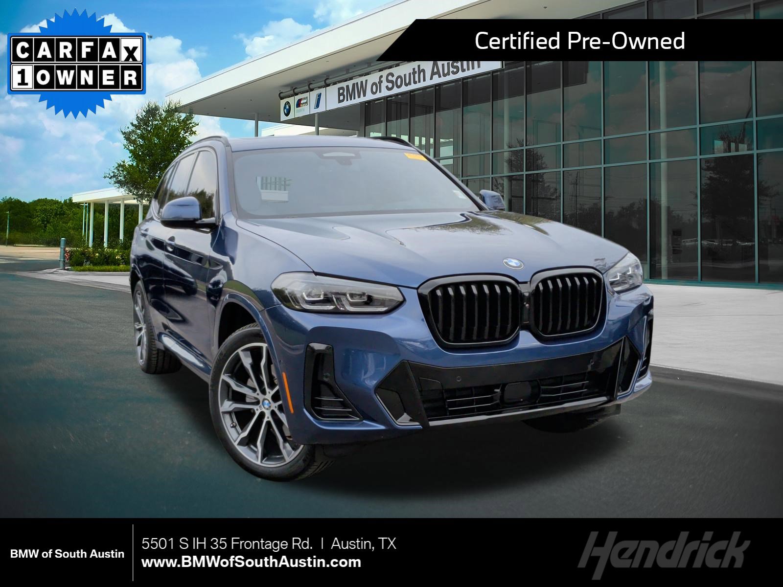 Certified 2023 BMW X3 xDrive30i w/ M Sport Package image 1