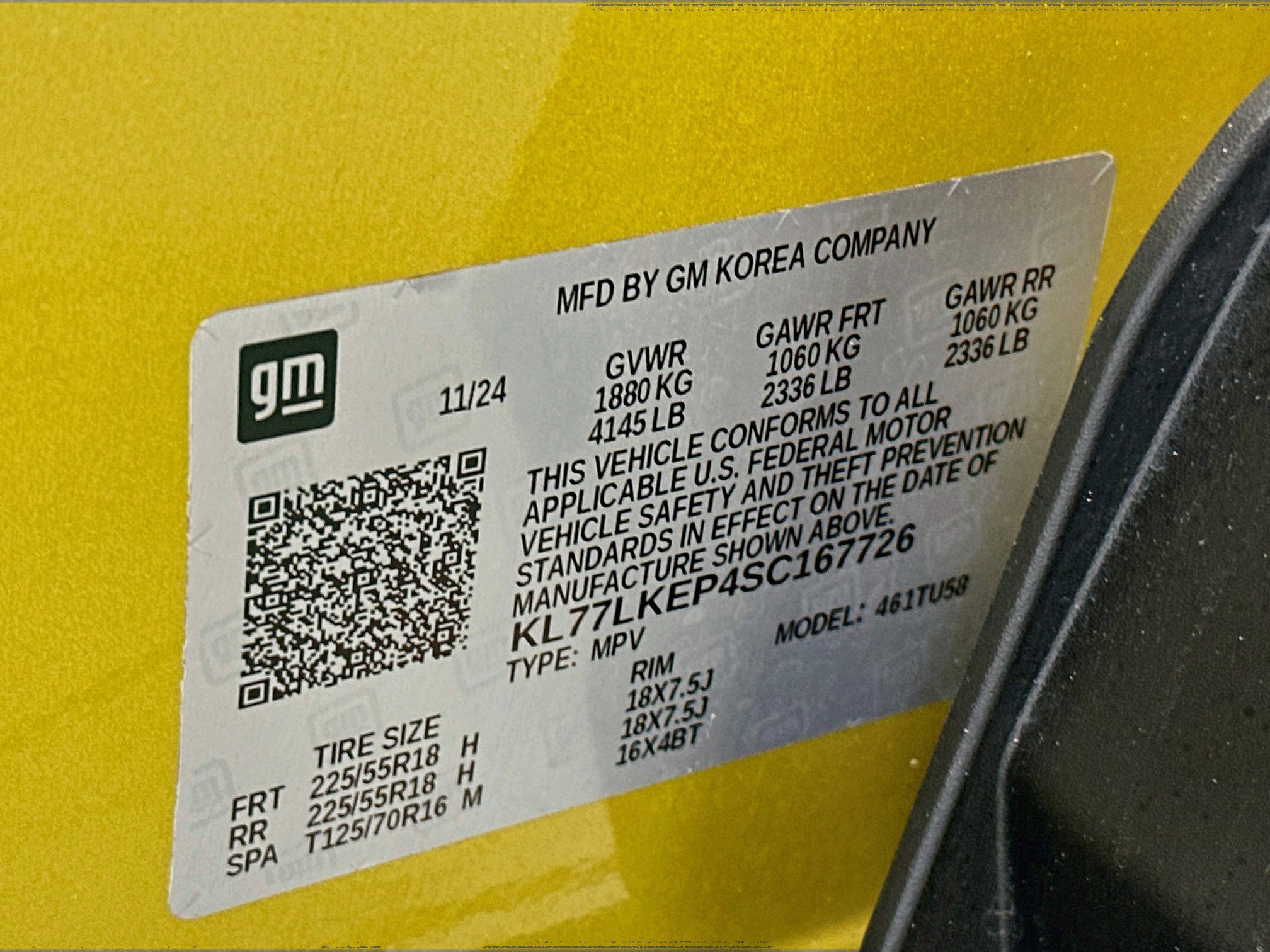 Used 2025 Chevrolet Trax ACTIV w/ Sunroof Package FWD image 31