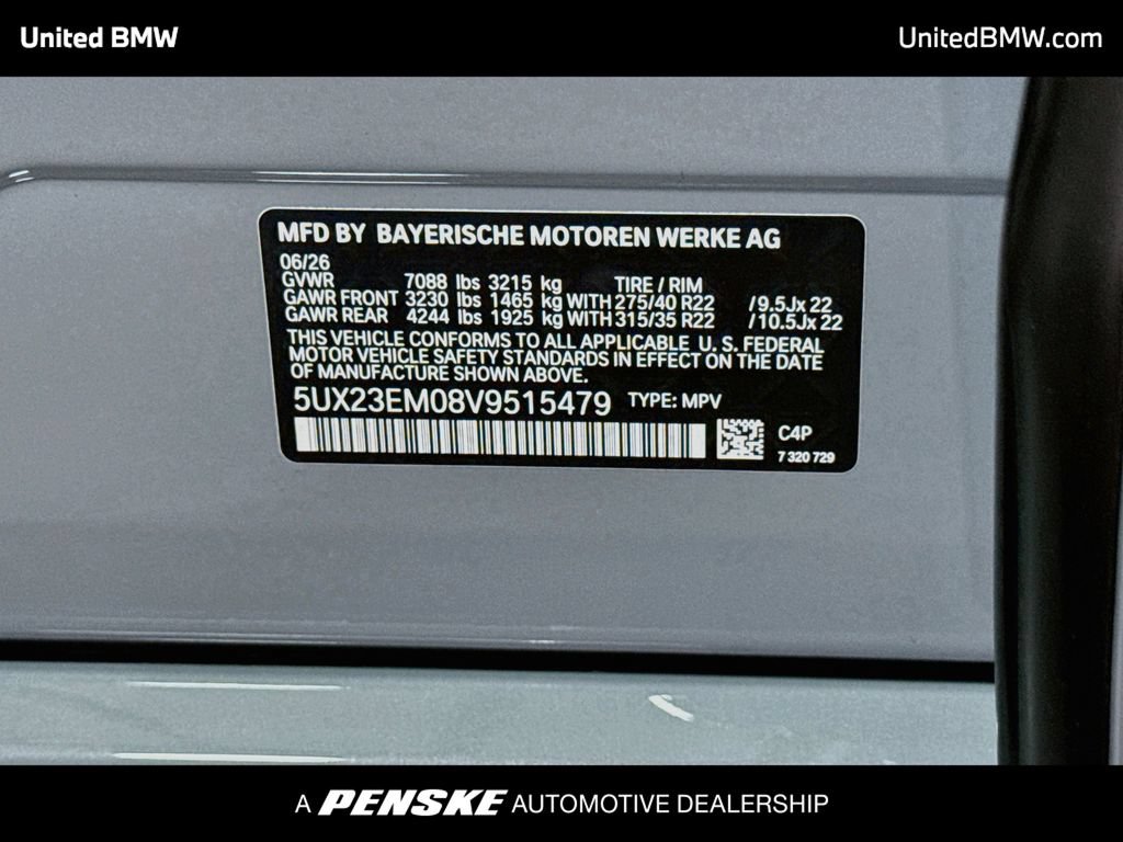 New 2027 BMW X7 xDrive40i w/ M Sport Package AWD/4WD image 15