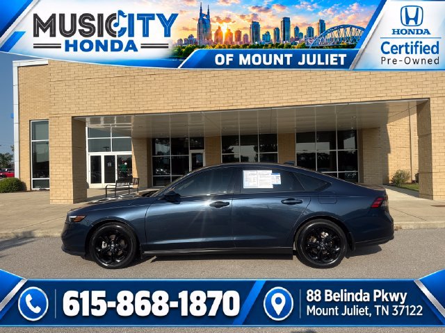 Certified 2025 Honda Accord SE