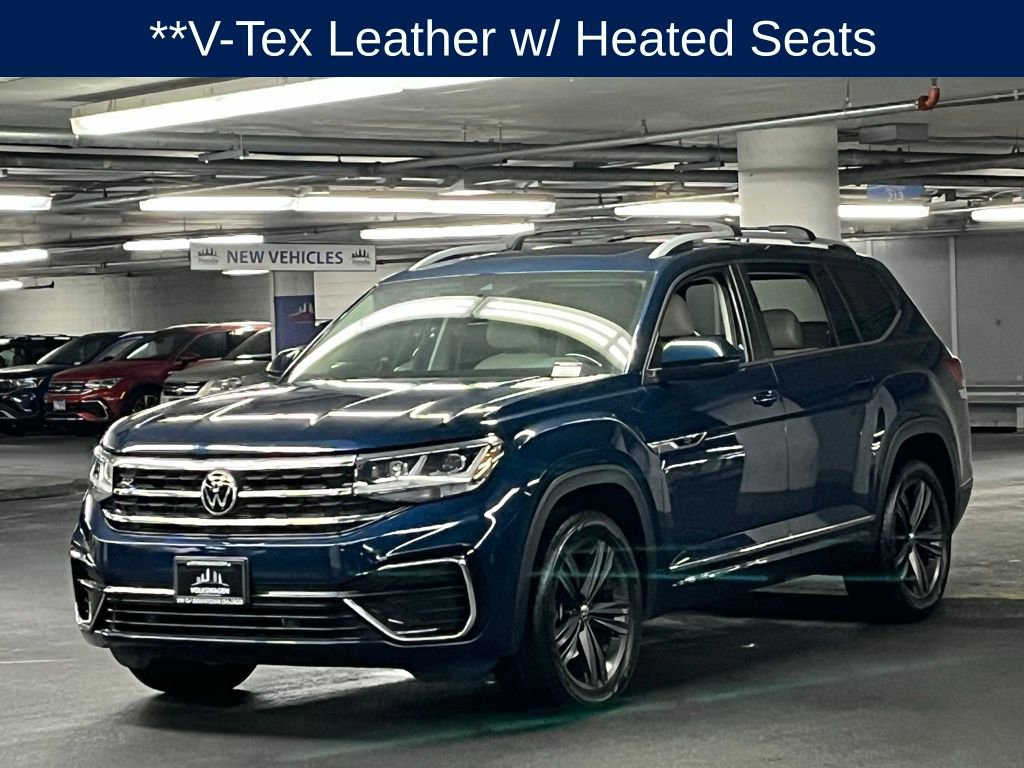 Used 2022 Volkswagen Atlas SEL R-Line AWD/4WD image 4