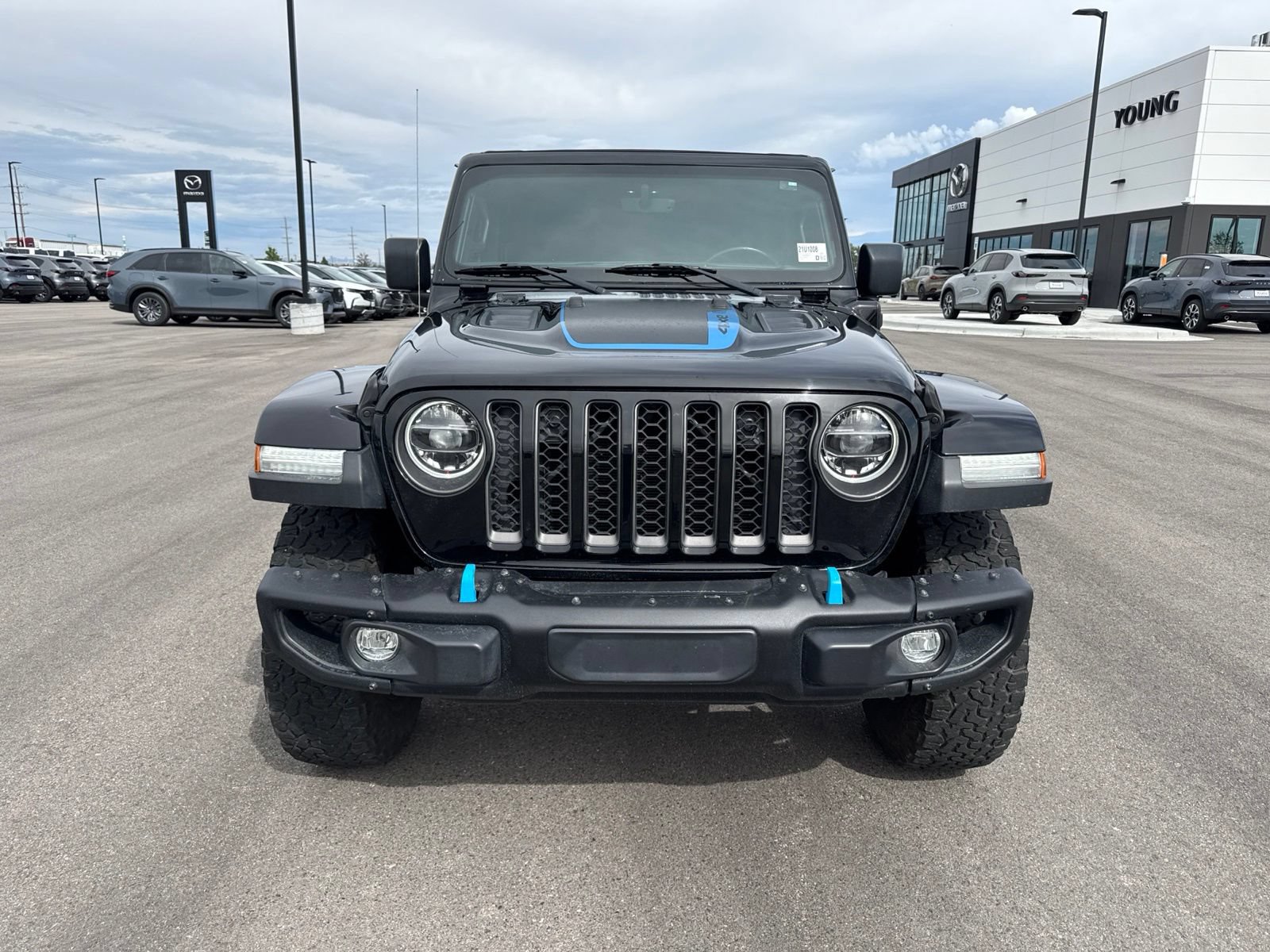 Used 2021 Jeep Wrangler Unlimited Rubicon 4xe w/ Steel Bumper Group AWD/4WD image 2
