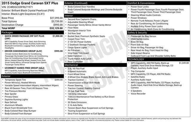 Used 2015 Dodge Grand Caravan SXT FWD image 36