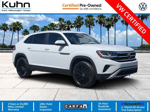 Certified 2023 Volkswagen Atlas Cross Sport SE w/ Black Wheel Package