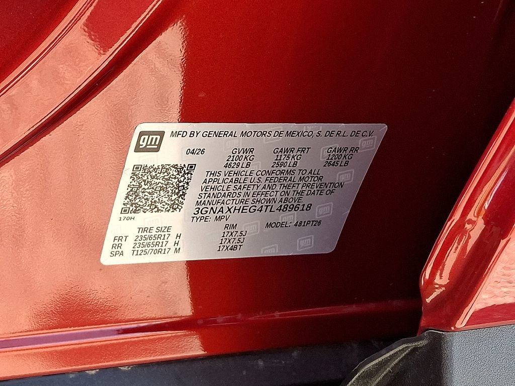 New 2026 Chevrolet Equinox LT w/ Safety and Technology Package FWD image 18