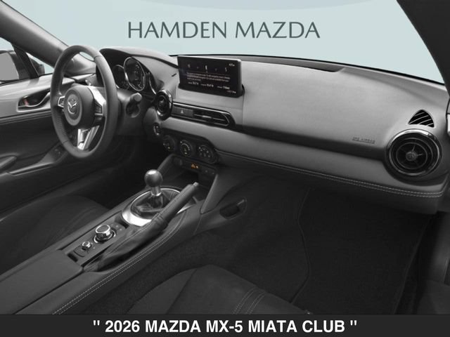 New 2026 MAZDA MX-5 Miata Club w/ Weather Package RWD image 5
