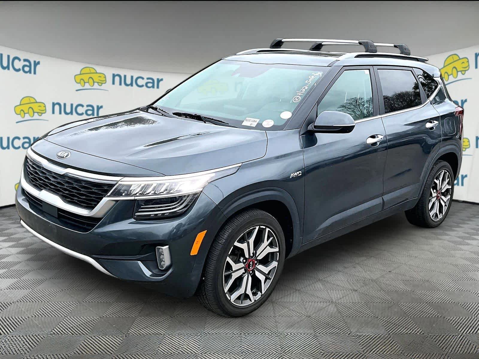 Used 2021 Kia Seltos SX w/ SX Sunroof Package AWD/4WD image 2