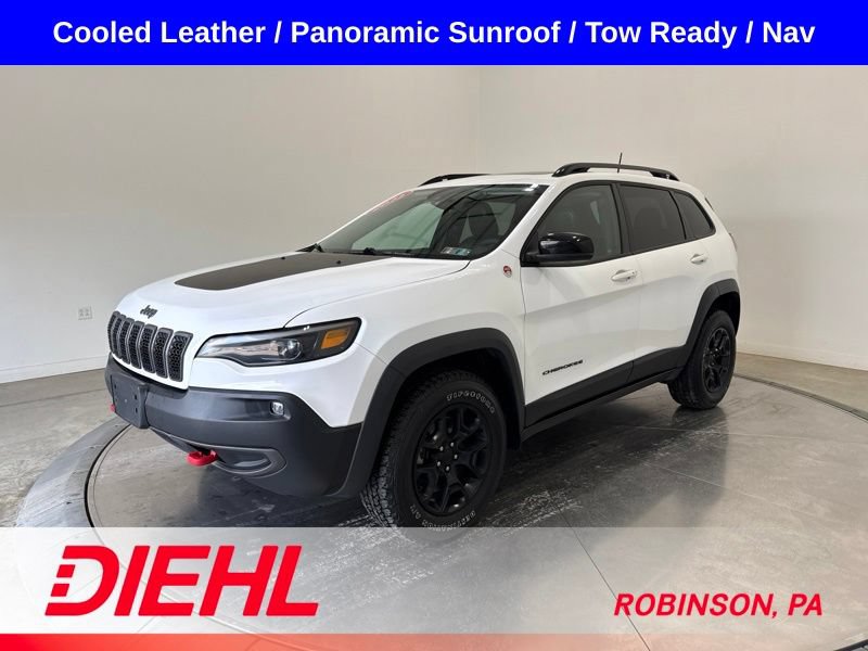 Used 2022 Jeep Cherokee Trailhawk w/ Sun, Sound & Nav Group AWD/4WD video 3