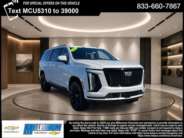 Used 2025 Cadillac Escalade ESV Sport Platinum w/ LPO, ONYX Package