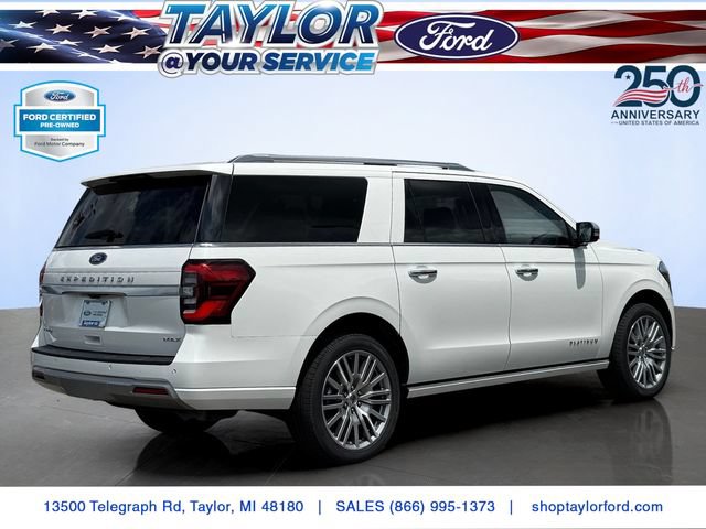 Certified 2022 Ford Expedition Max Platinum AWD/4WD image 3