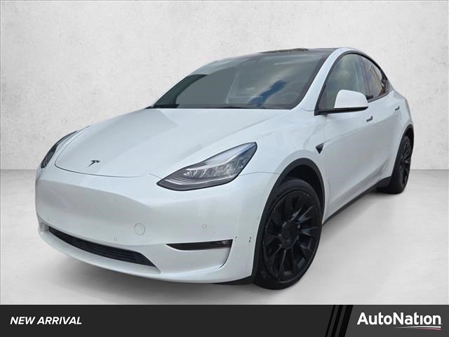 Used 2021 Tesla Model Y Long Range AWD/4WD image 1