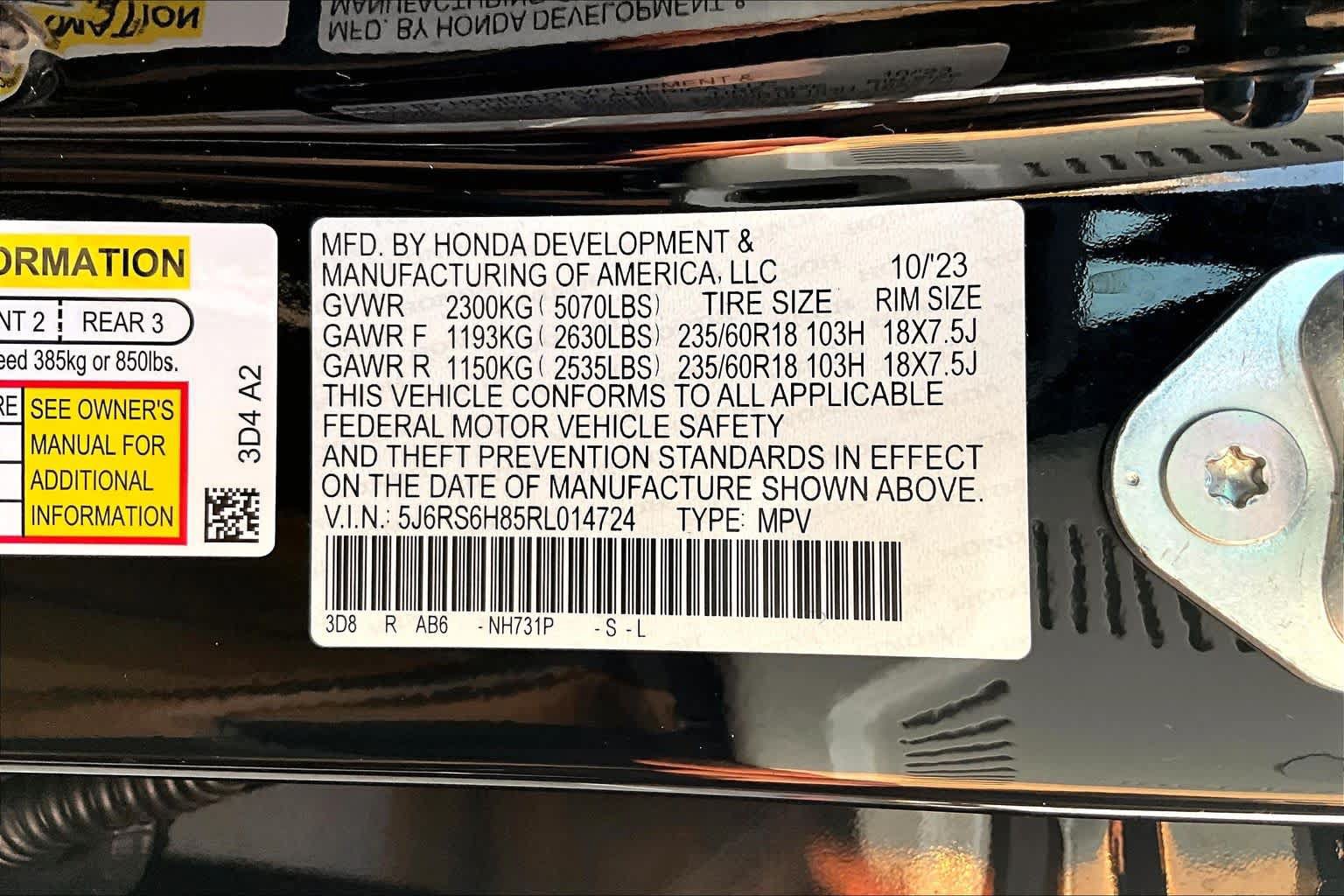 Certified 2024 Honda CR-V Sport-L image 37